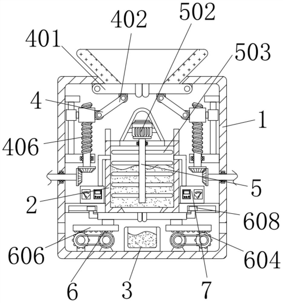 One-driving-two water ring granulation and dehydration system for plastic production