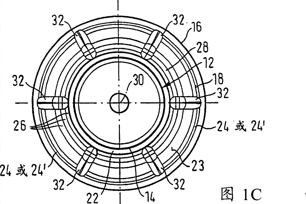 Connecting element, part assembly and method for forming the part assembly