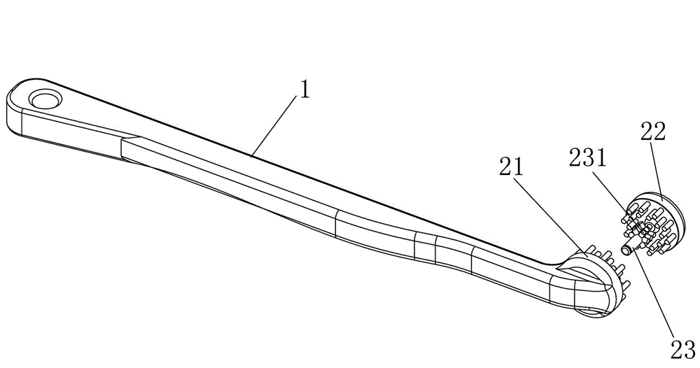 Stereoscopic and full-direction rapid cleaning toothbrush