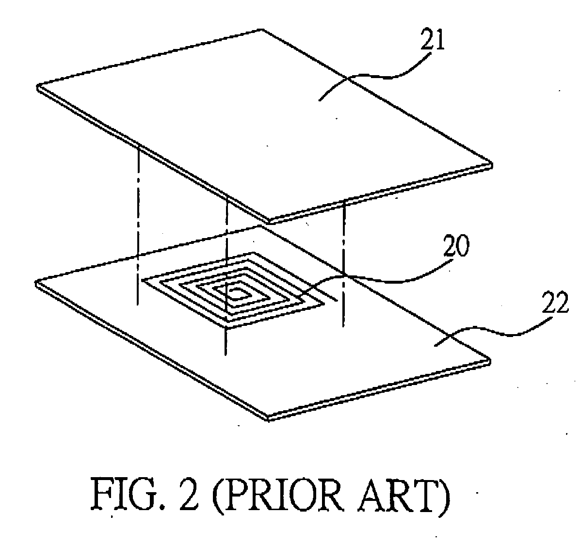 Flexible radio frequency identification label and method for fabricating the same