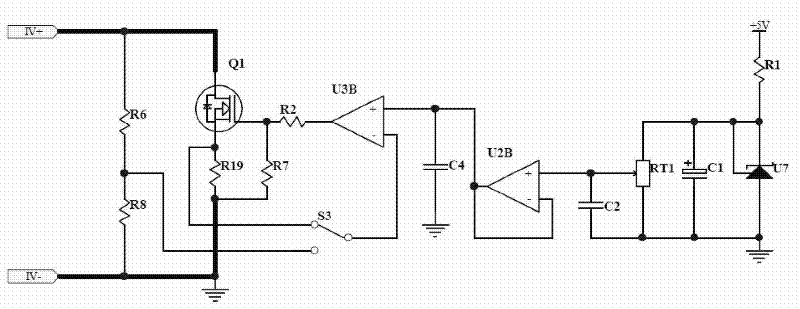 High-power power supply load meter