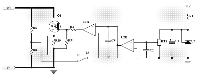 High-power power supply load meter