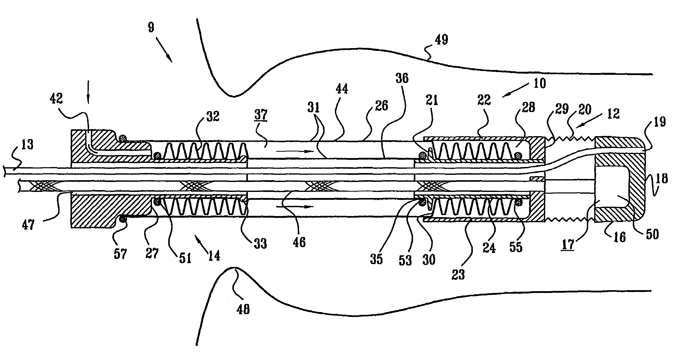 Double sleeve endoscope