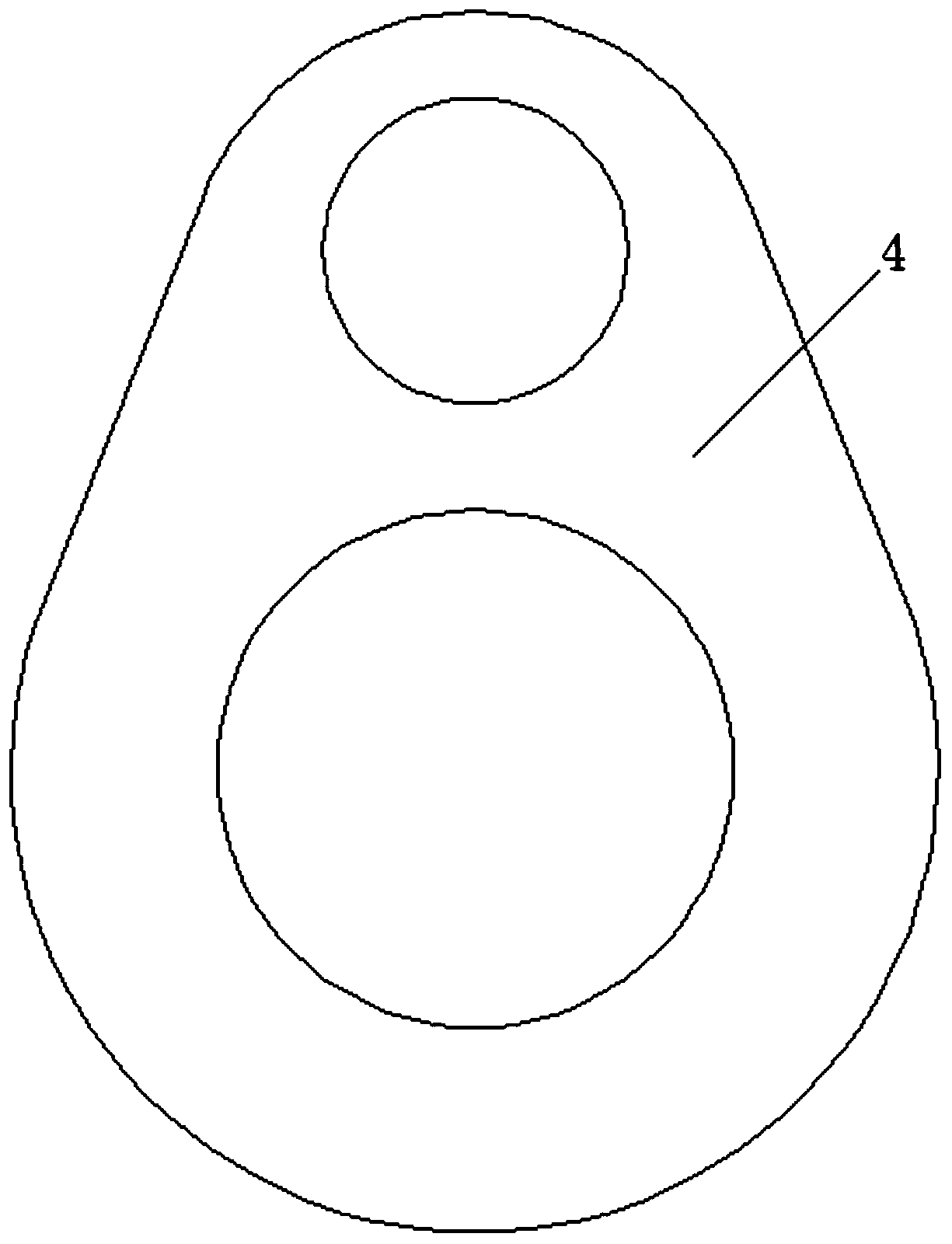 Vibrating type anti-sticking feed mixing device