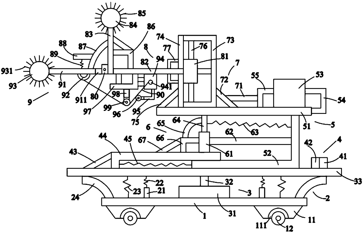 An engineering pipeline cleaning and dredging device