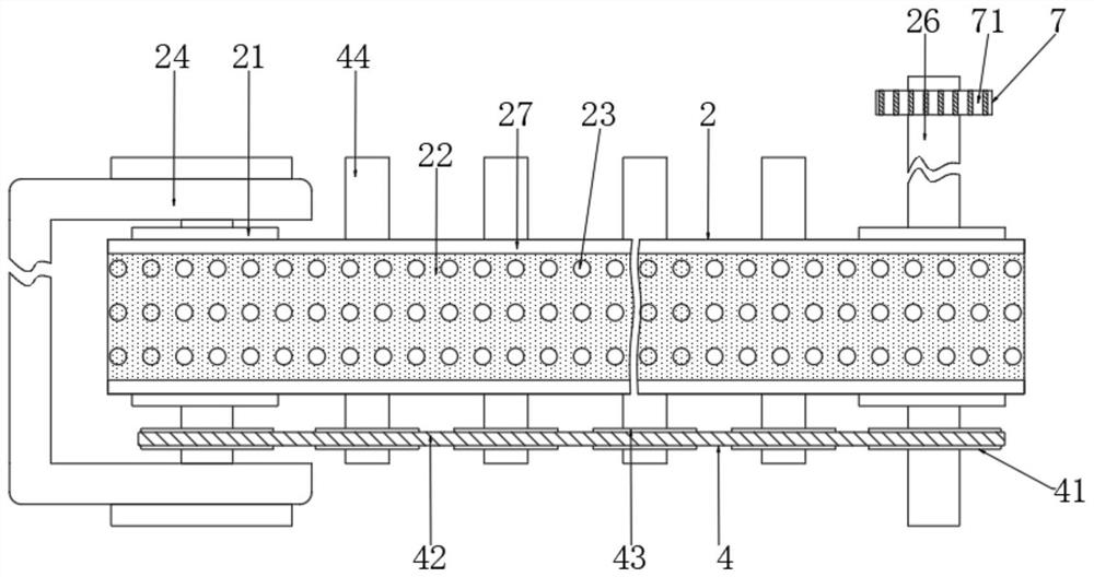 Novel grain transportation machine capable of removing impurities from grain and impurity removing method