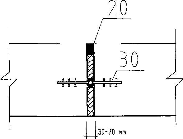 Concrete basement structure with/without bonding prestress and its construction method