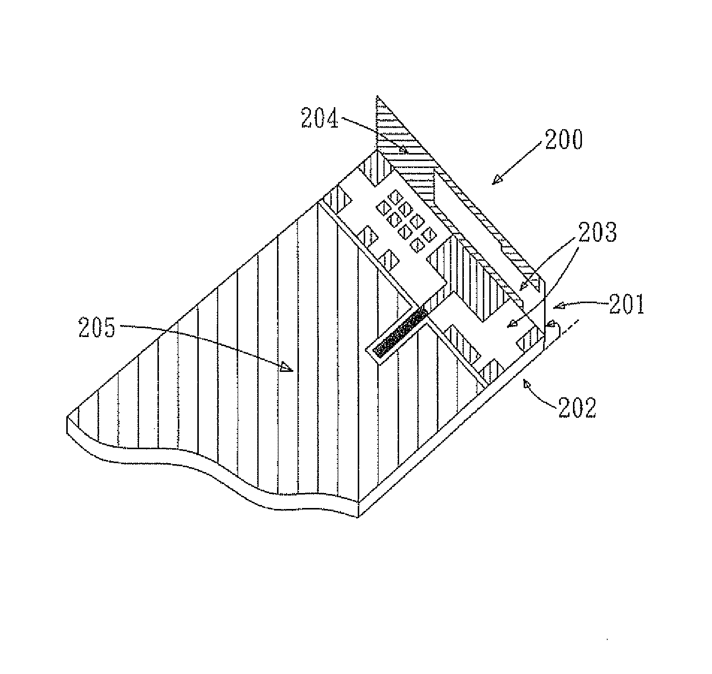 Multi-angle ultra wideband antenna with surface mount technology