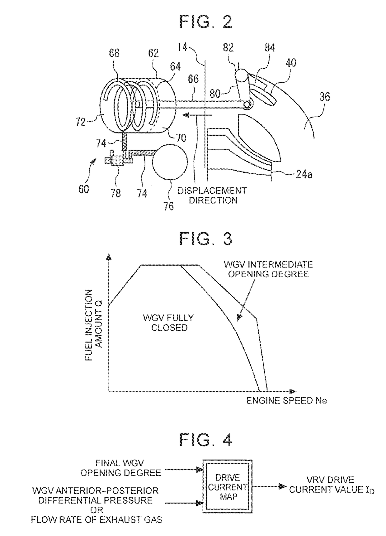 Control device for internal combustion engine including turbocharger