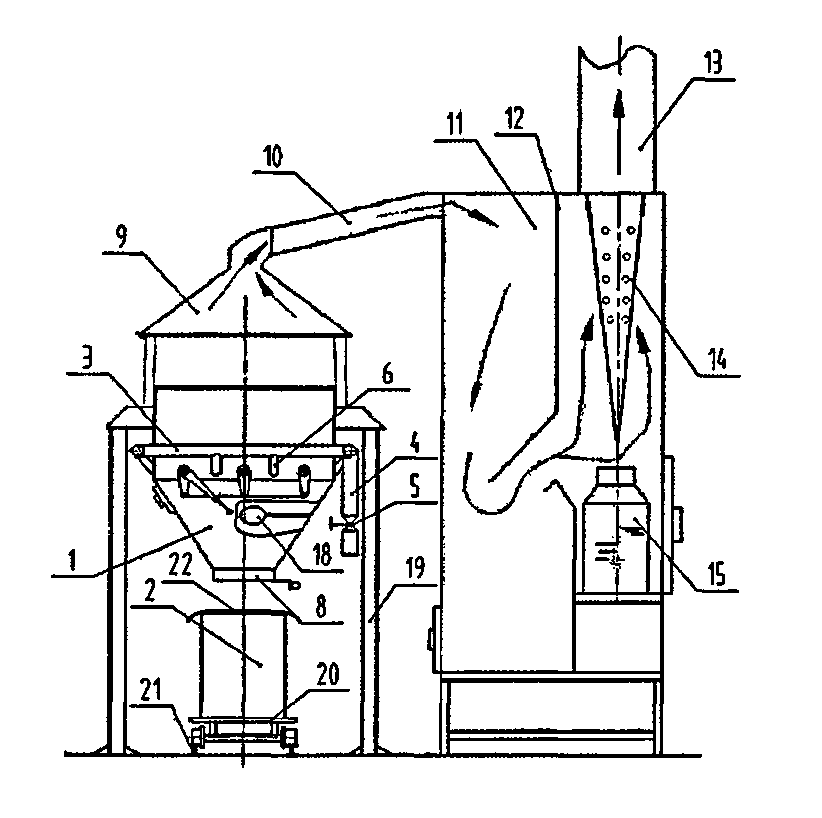 Method for carbonization of crop straws