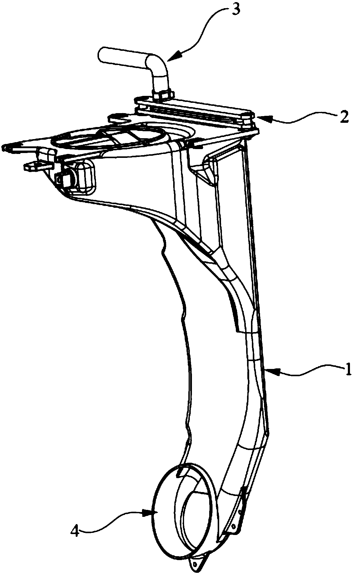 Condensing system of washing-drying integrated machine