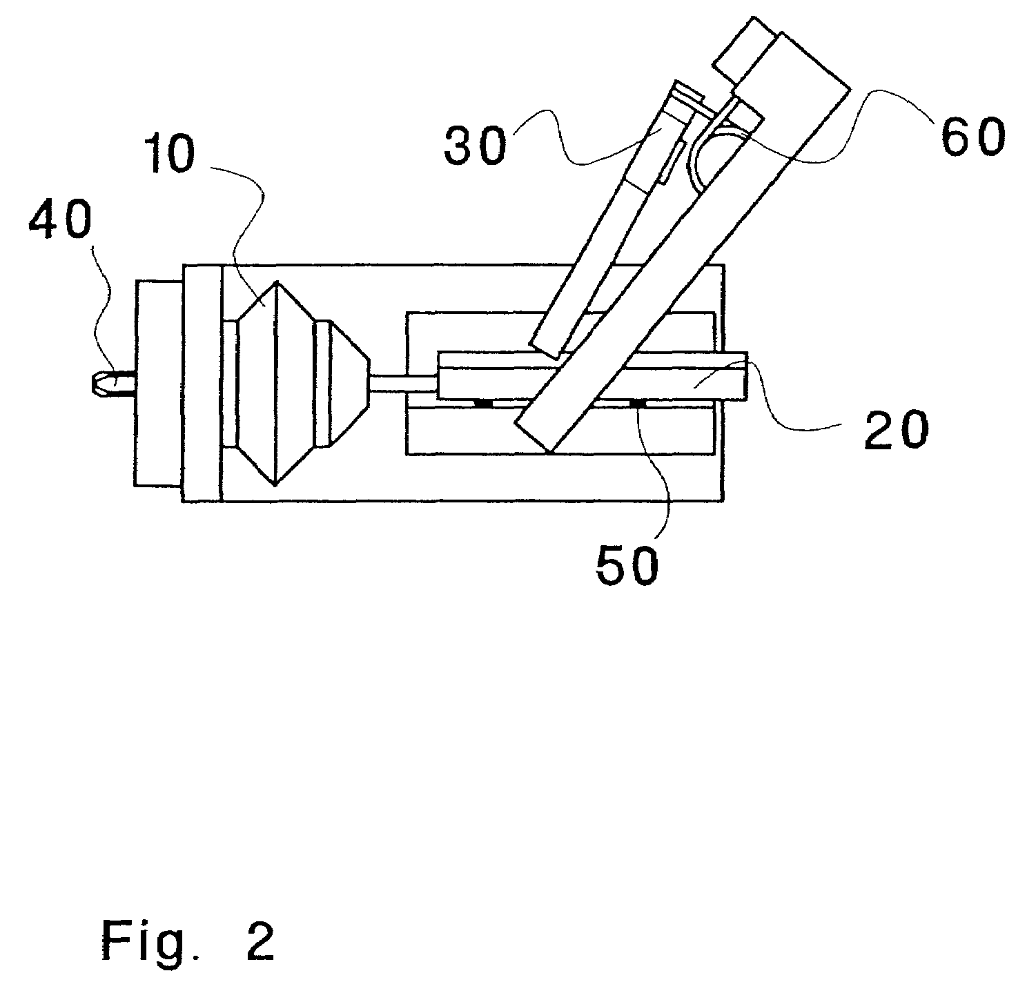 Breath alcohol-measuring device with piezo drive