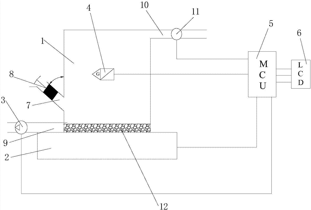 Quick detection apparatus for formaldehyde in timber and detection method thereof