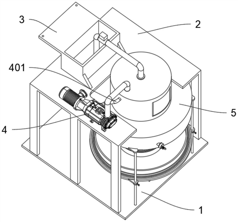 A feeding device for injection molding of plastic parts