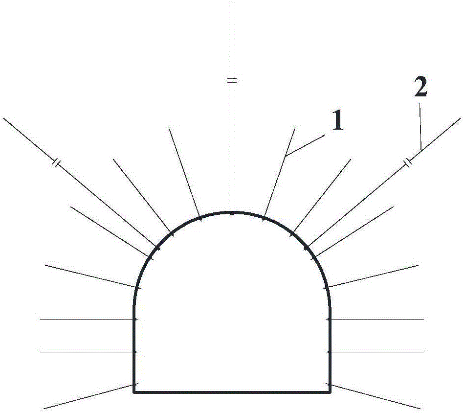 Pressure-relief support coordination control method for deep high-stress tunnel based on borehole pressure relief