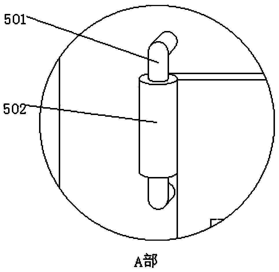 Cascade recovery device for waste power lithium batteries