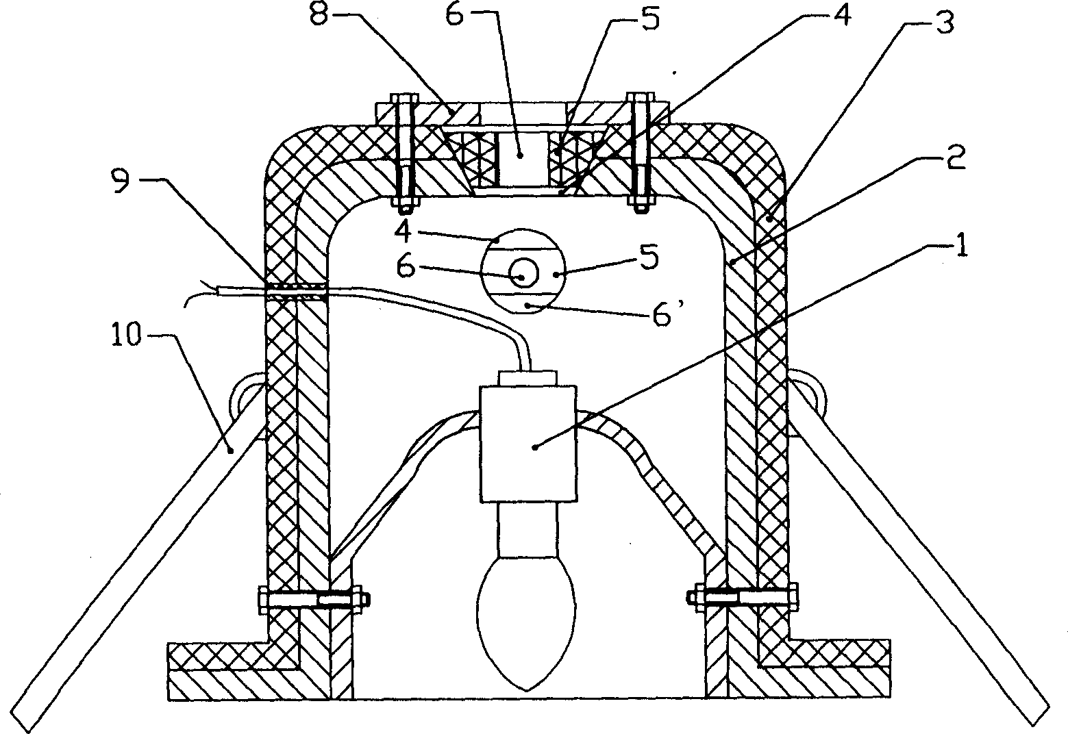 Embedded lamp