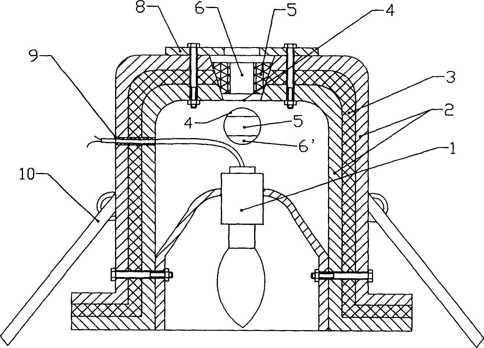 Embedded lamp