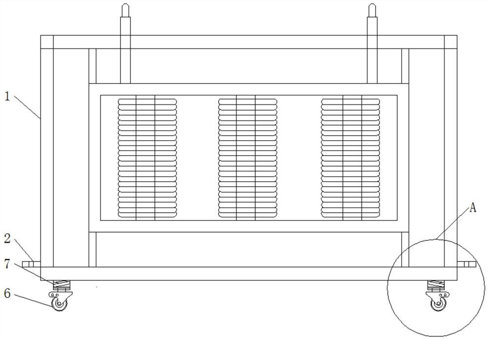 Dry-type transformer with moisture-proof and convenient lifting, mounting and dismounting functions