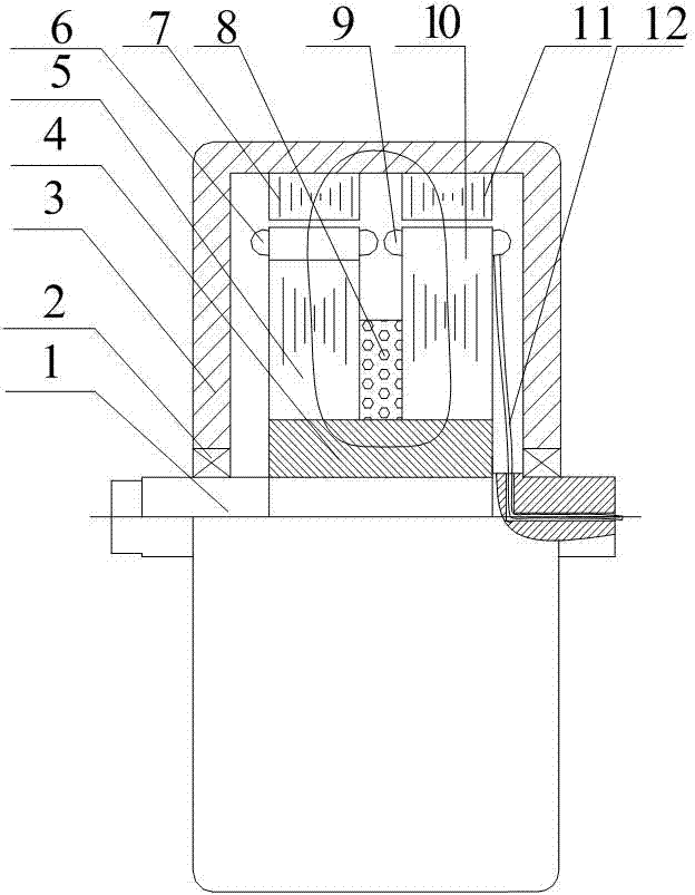 Motor generator with external rotor