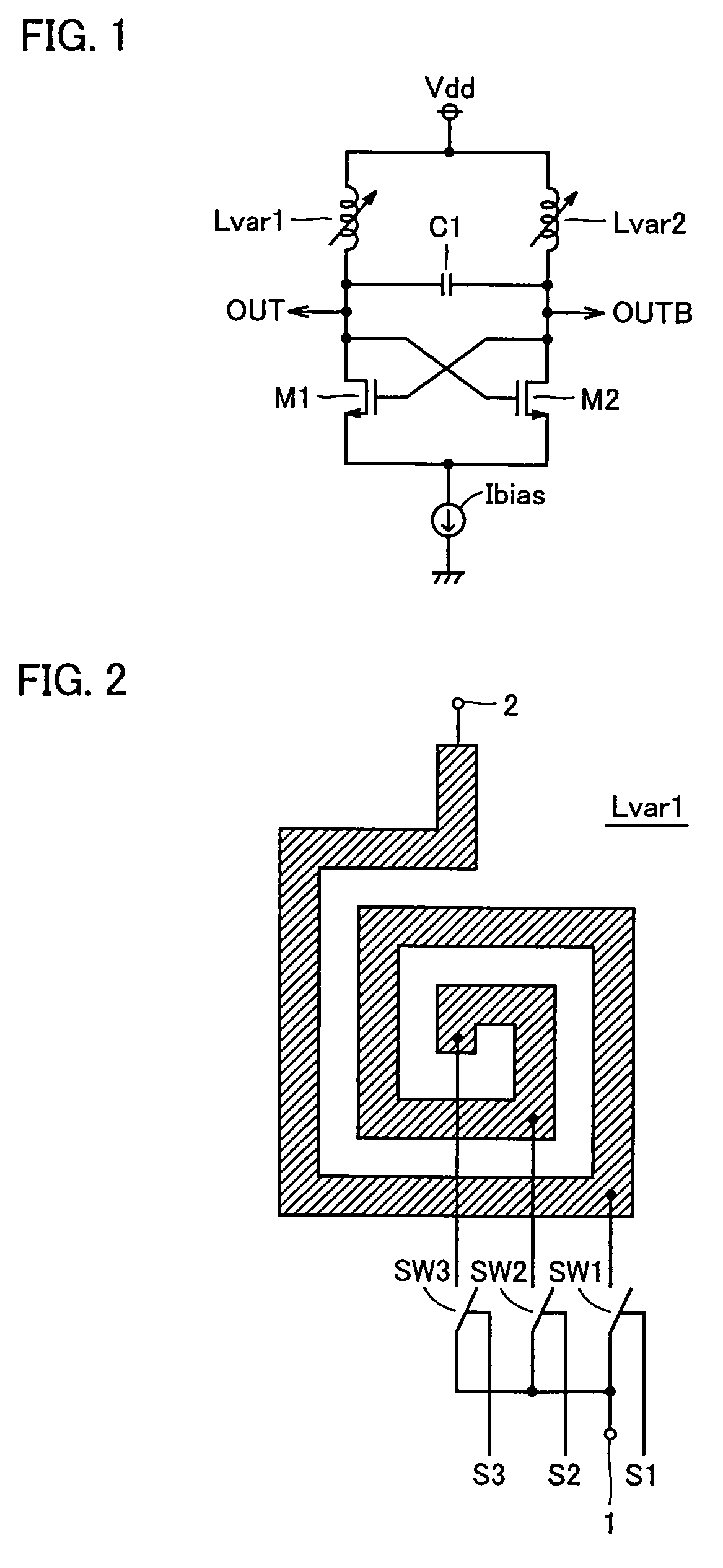 Oscillator circuit and L load differential circuit achieving a wide oscillation frequency range and low phase noise characteristics