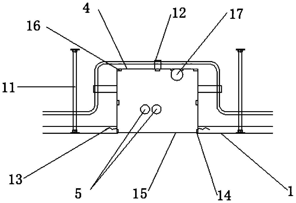 Steel bar and form integrated wall assembly type electrical system