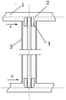 Method for binding iron core of transformer