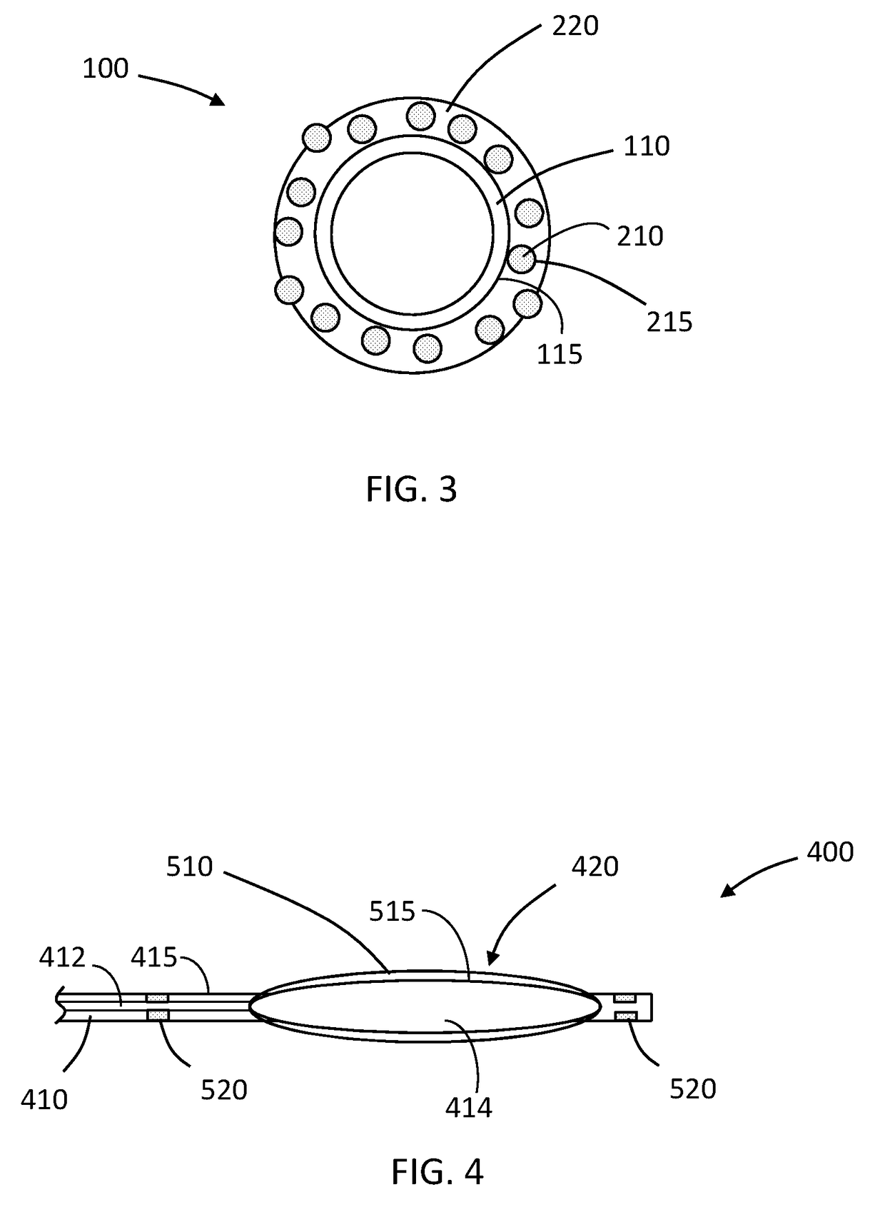 Medical device imagable by ultrasound