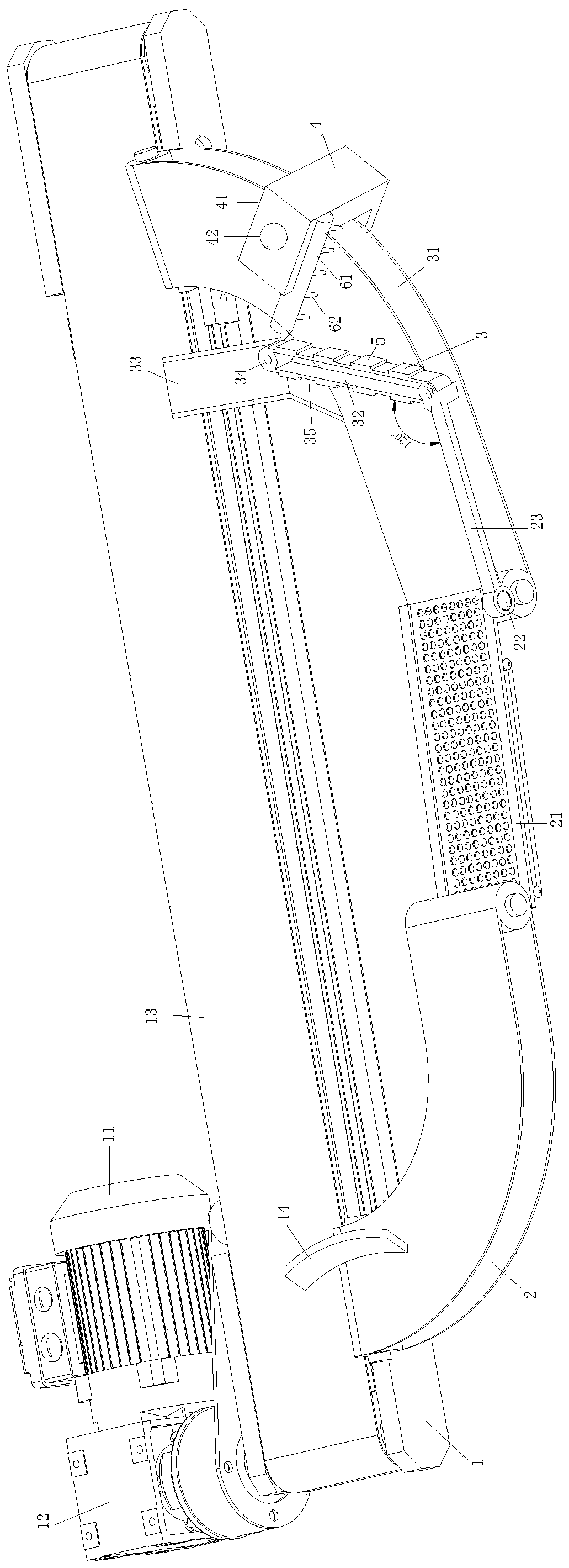 Microwave type intelligent grain moisture detector