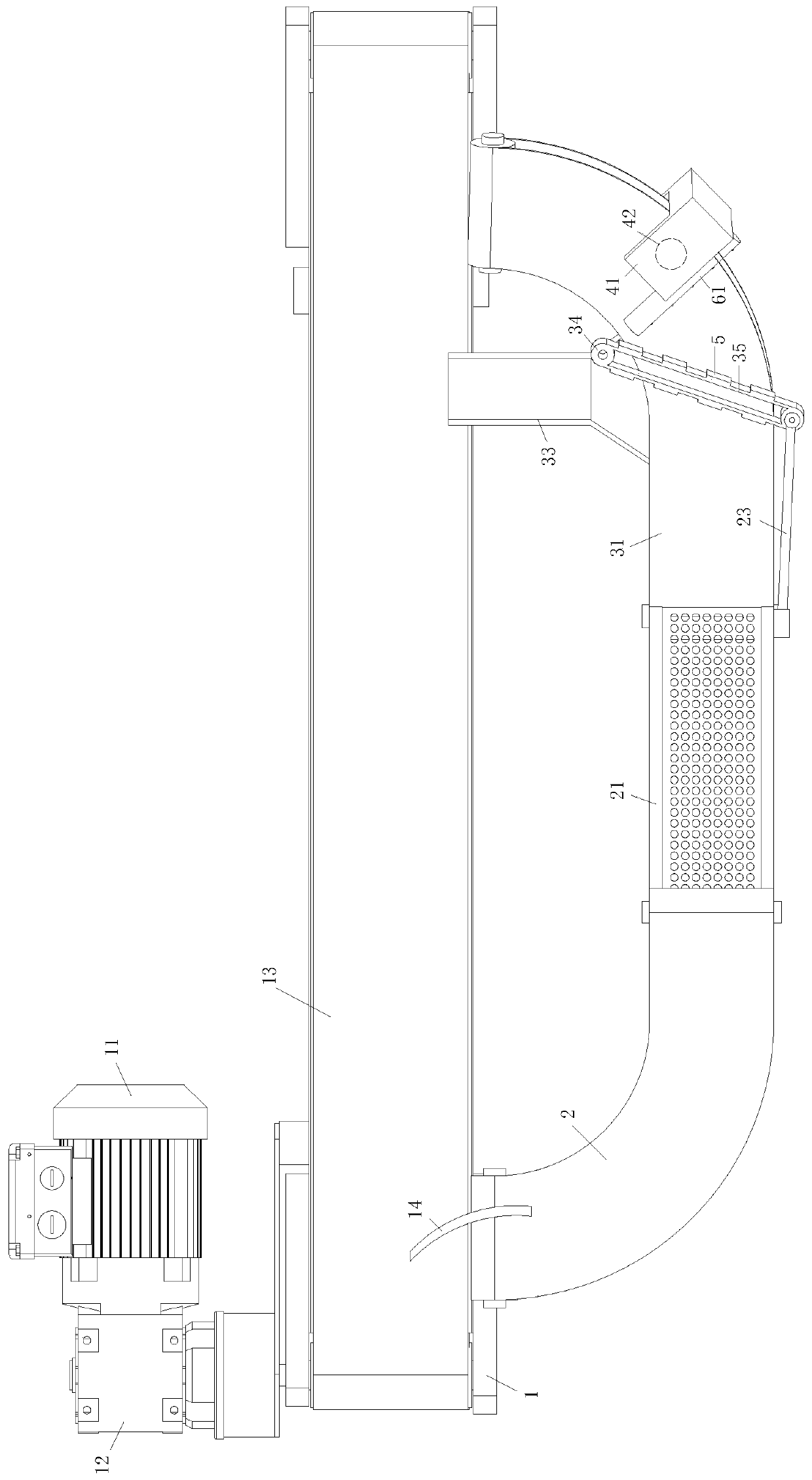 Microwave type intelligent grain moisture detector