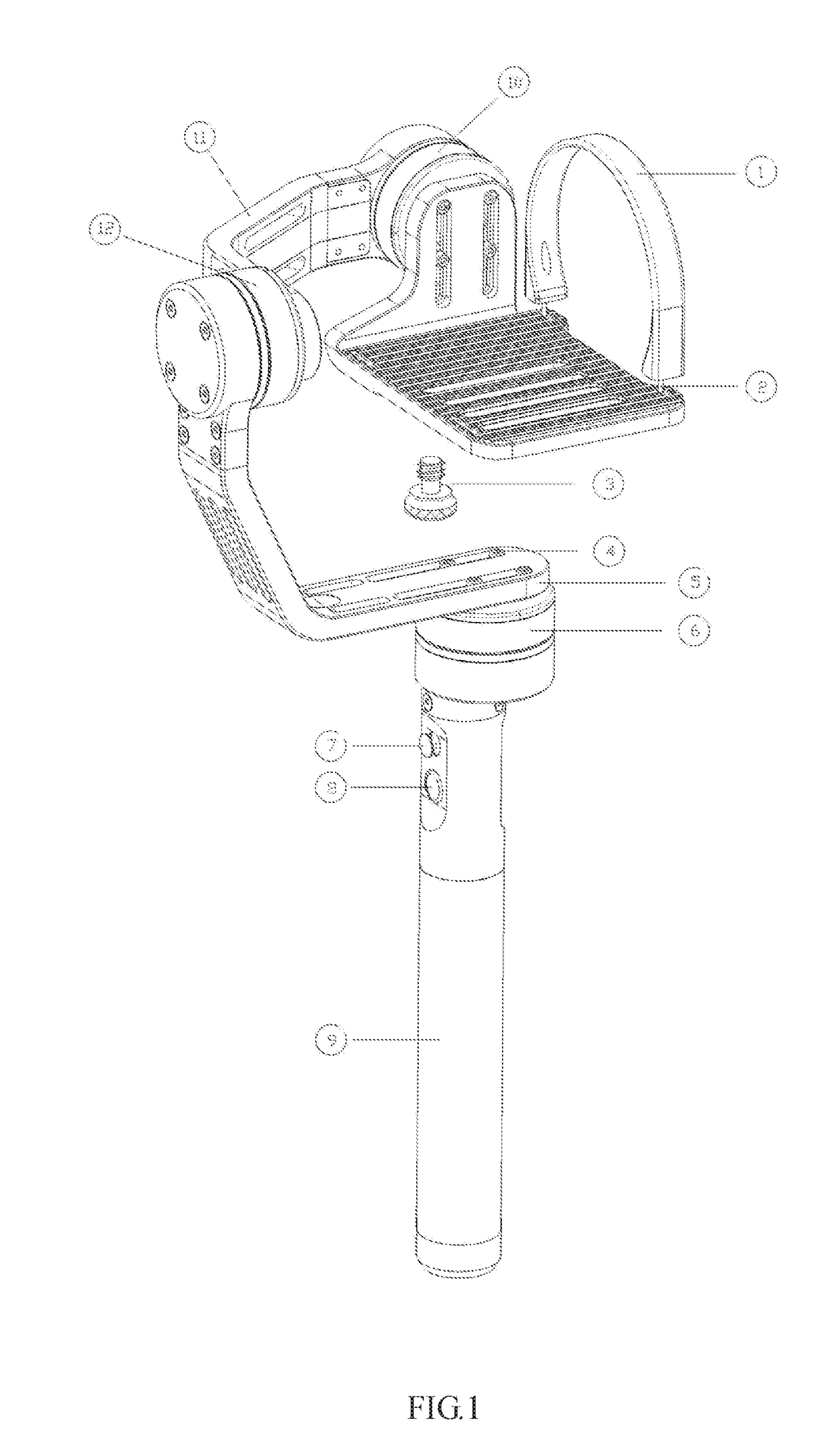 Camera stabilizer with changeable structure