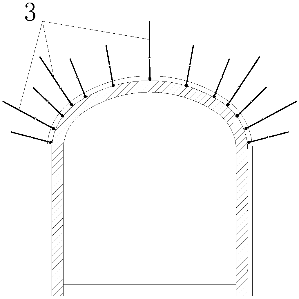 Grouting method of microcrack rock mass