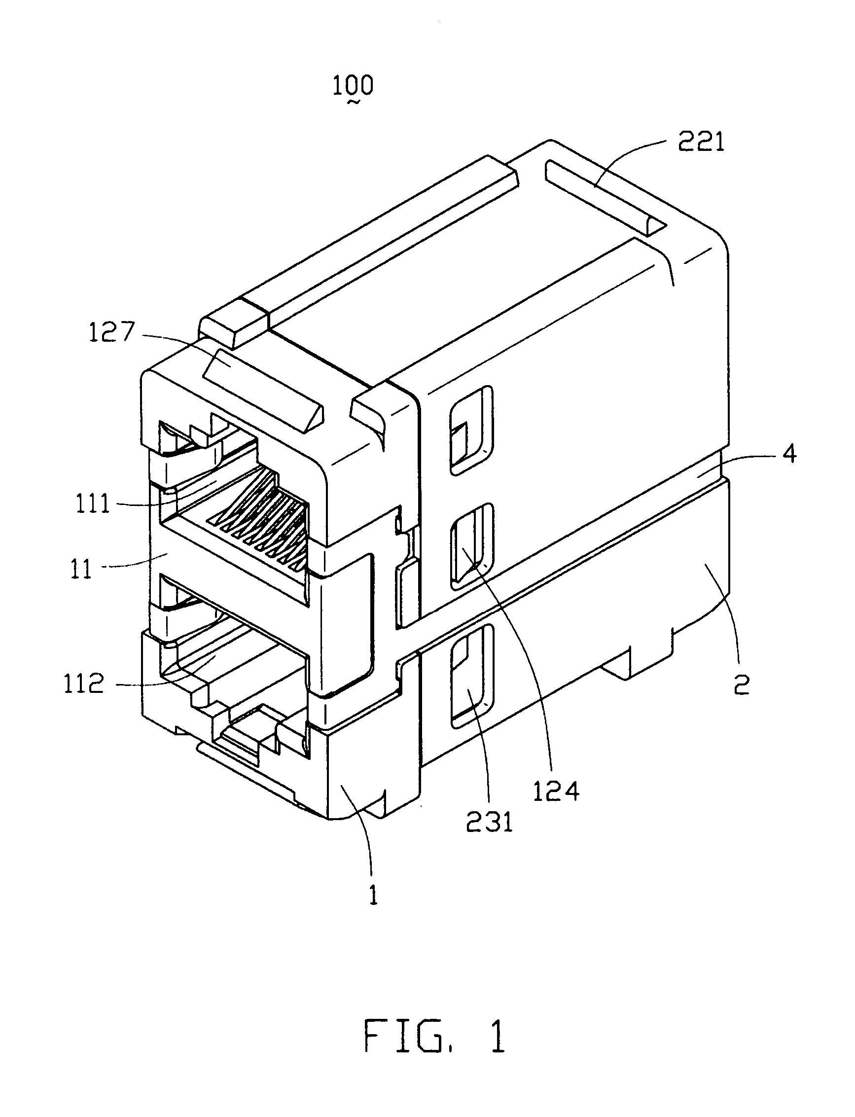 Electrical adapter assembly