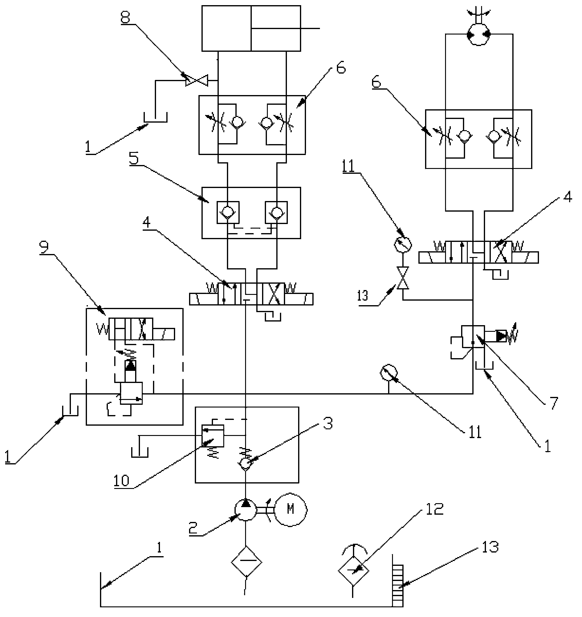 Hydraulic pump station