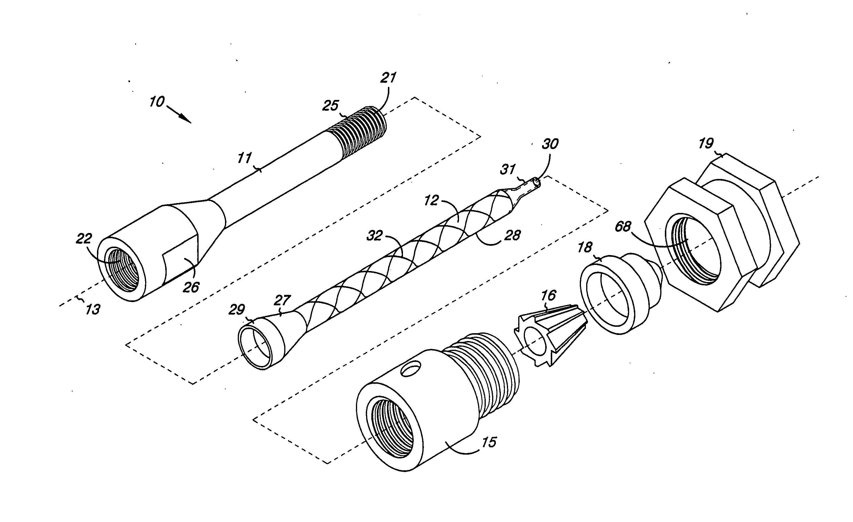 Air atomizing assembly and method and system of applying an air atomized material