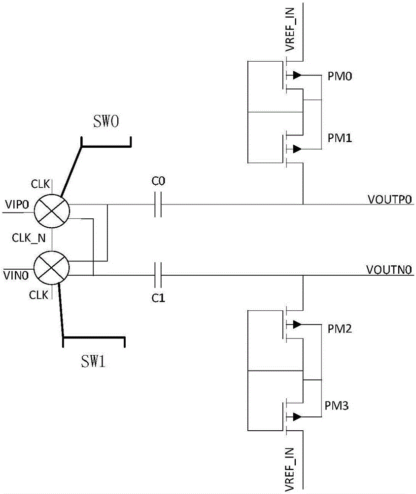 Current feedback type instrument amplifier with low power consumption and low noise