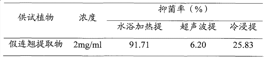 Duranta repens Linn. bactericidal aqueous emulsion and preparation method thereof