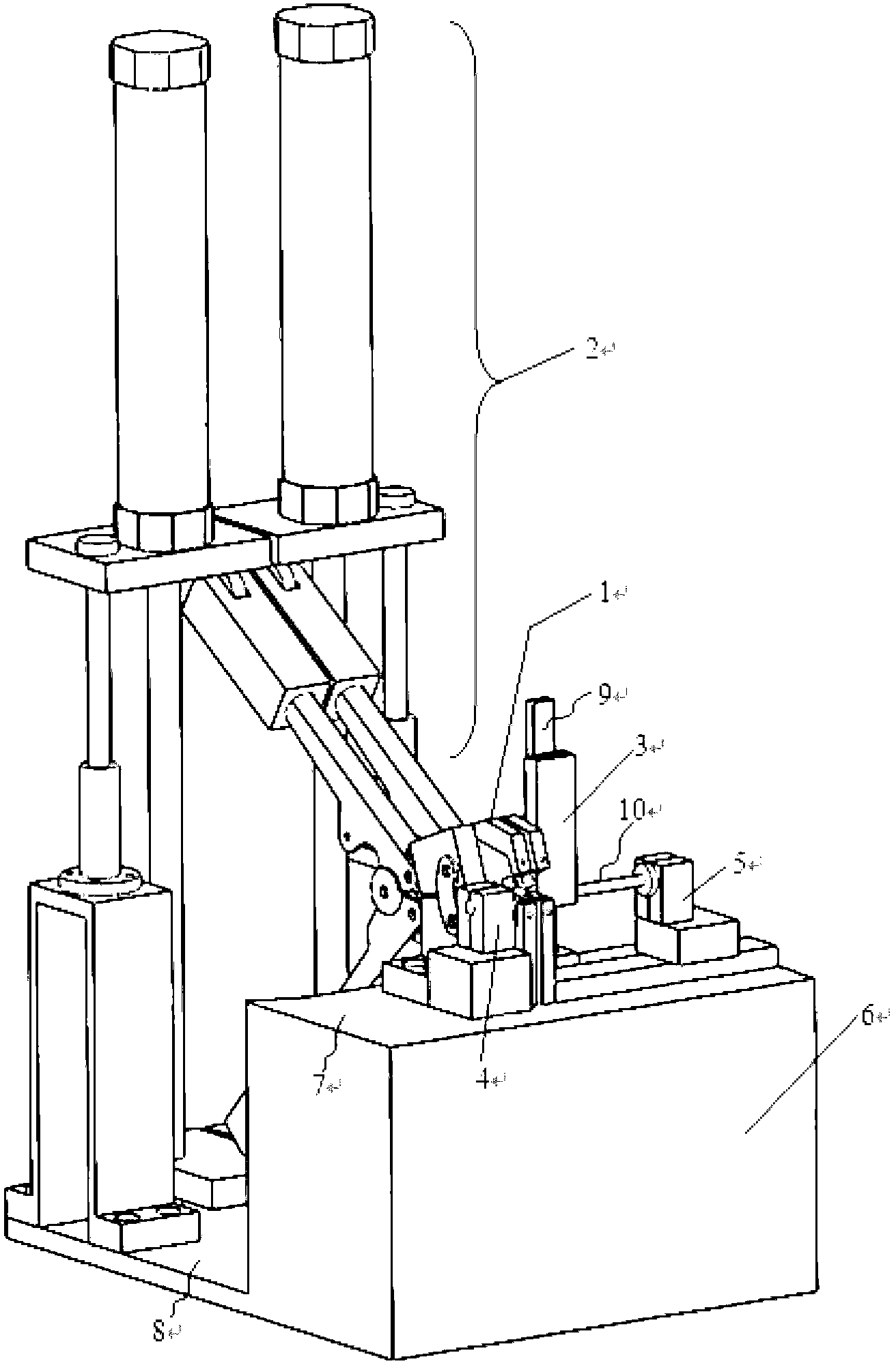 Threading guide device for double-end crimping