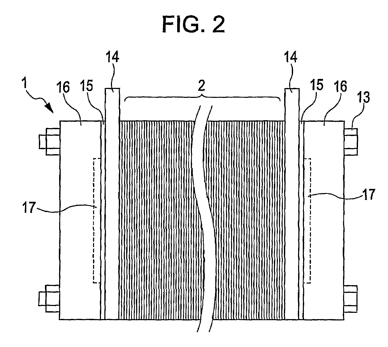 Fuel cell stack and method for making the same