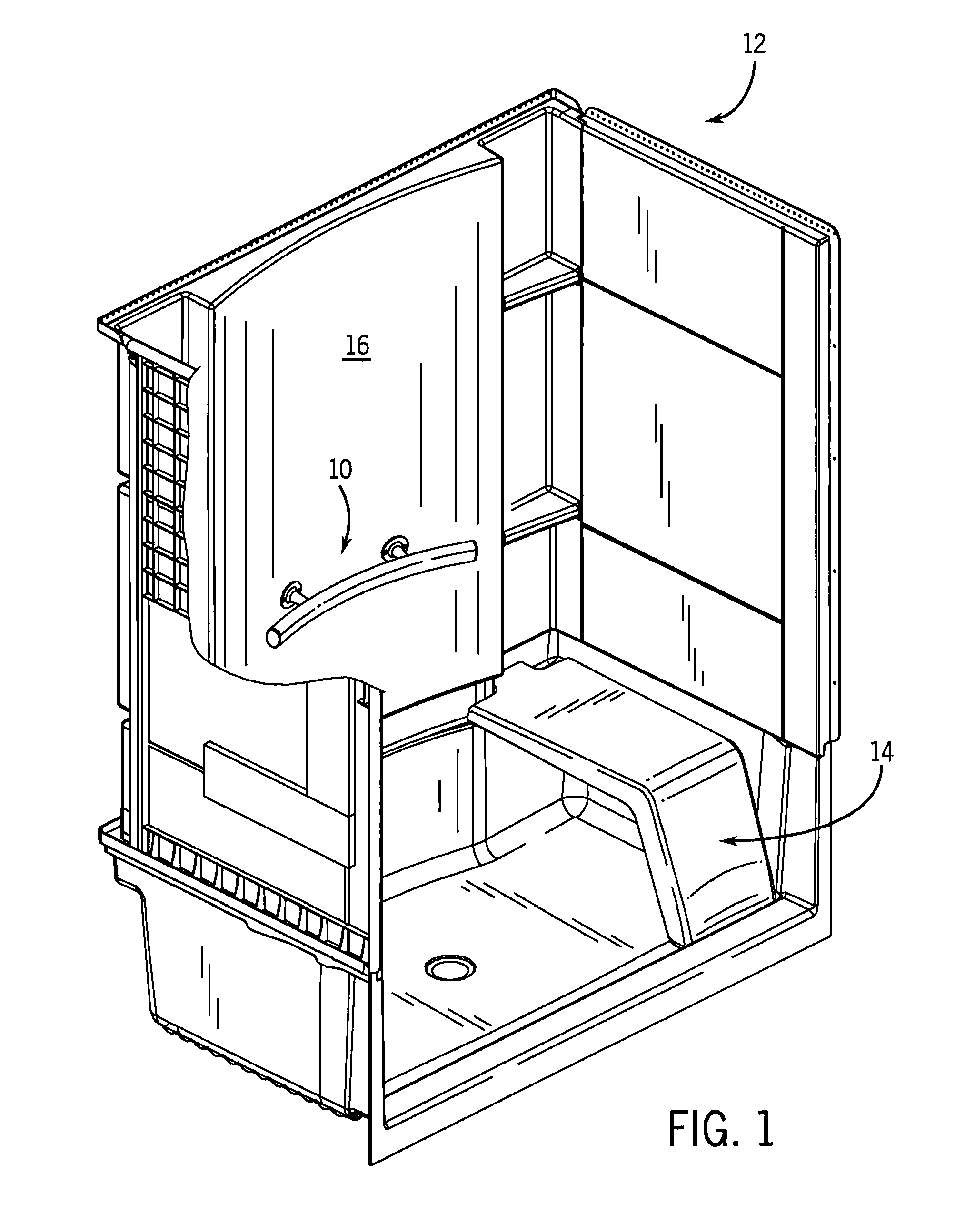 Wall mountable accessory assembly