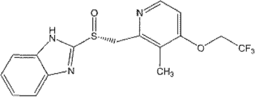 Dexlansoprazole enteric-coated slow controlled-release pellet tablets