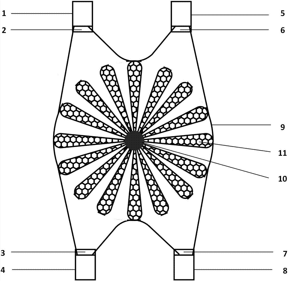 Self-circulation flue gas dust collecting device and method