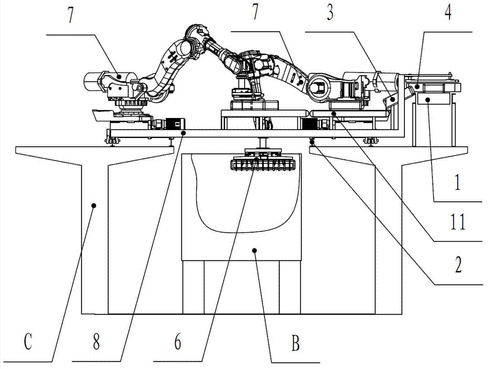 Method and device for automatic cargo loading