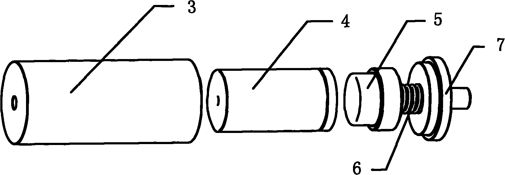 Fastening method suitable for part with hole and device thereof