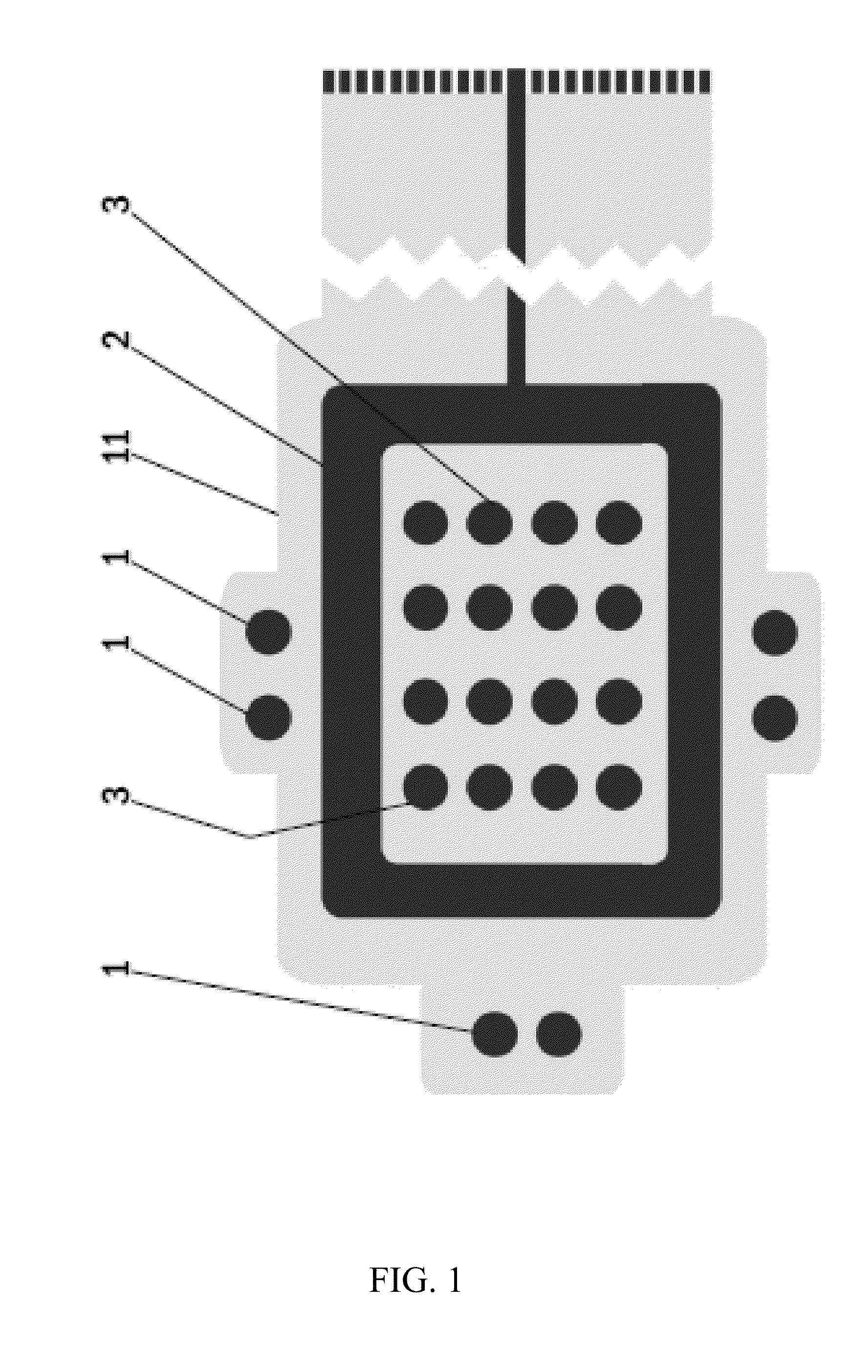 Arrangement for facilitating wound healing, a method for measuring wound healing and a wound dressing