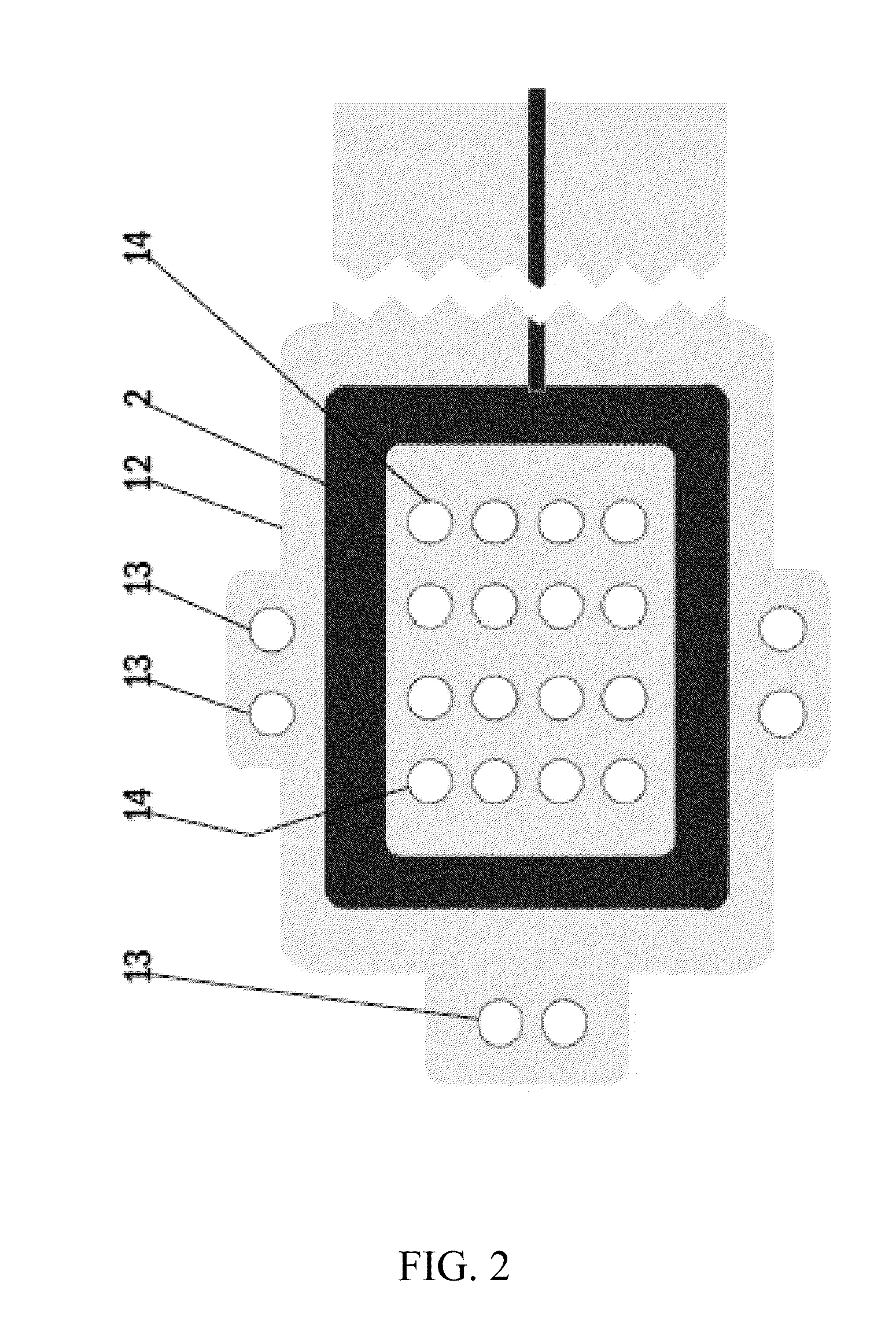 Arrangement for facilitating wound healing, a method for measuring wound healing and a wound dressing