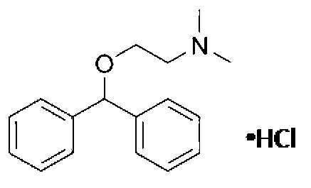 Application of diphenhydramine hydrochloride in preparation of medicines for treating or preventing influenza viruses