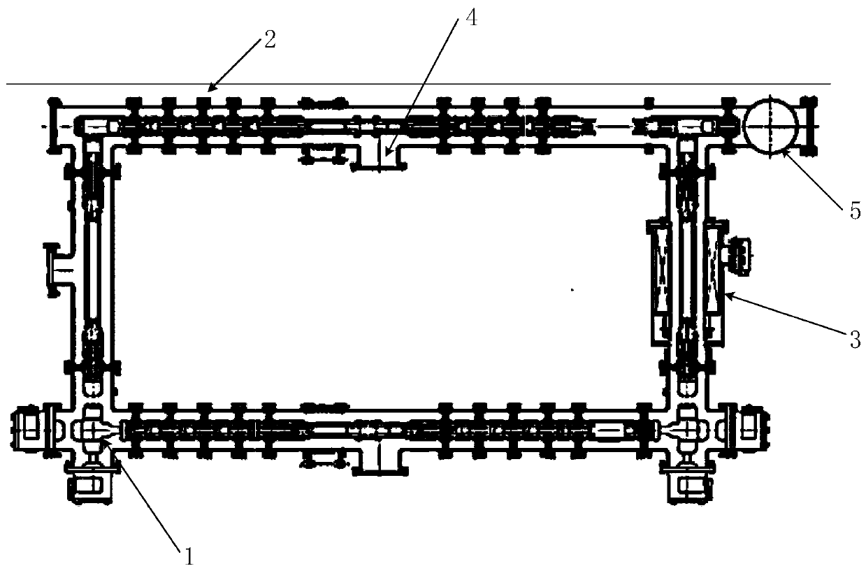 GIS multi-factor combined aging test platform fault insulator positioning method