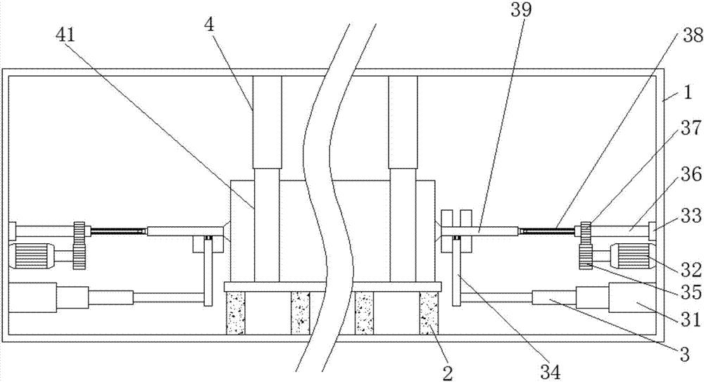 Cast pipe waste pipe cutting device