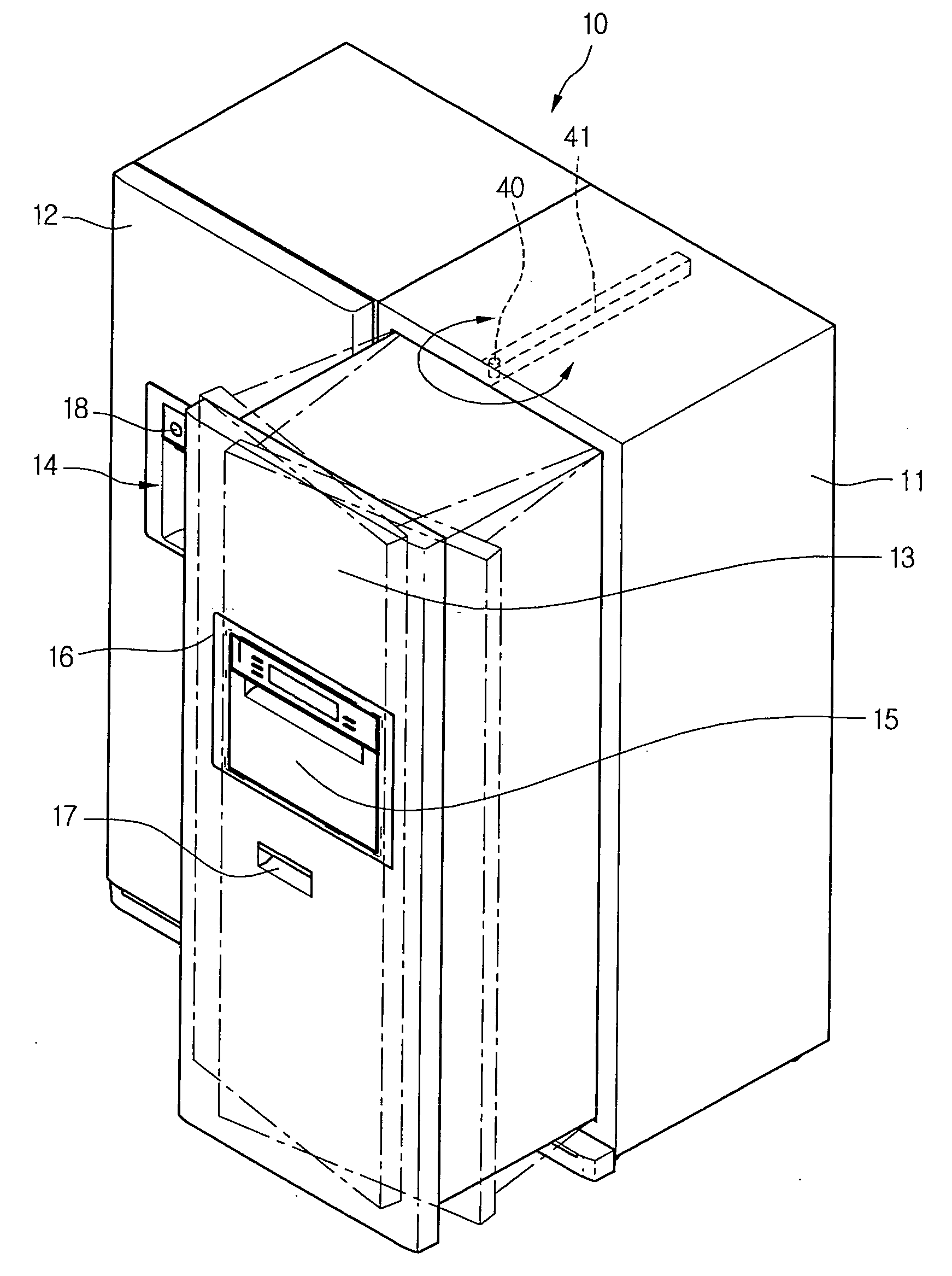 Refrigerator and opening/closing apparatus of the same